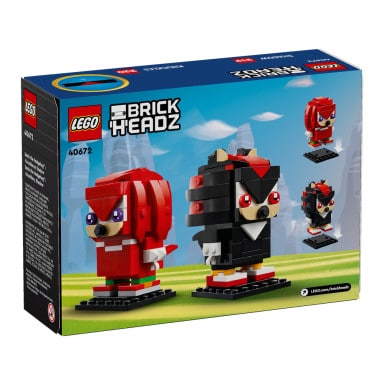 LEGO 40672 BrickHeadz Sonic the Hedgehog: Knuckles i Shadow – zdjęcie