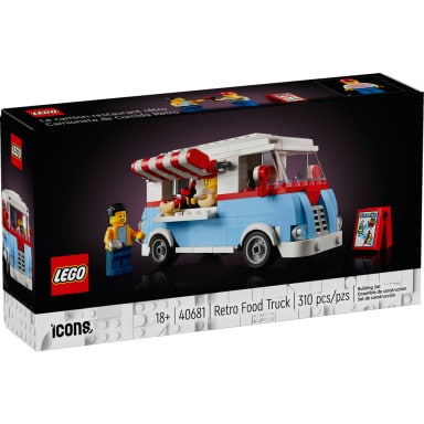 LEGO 40681 Icons Food truck retro – zdjęcie
