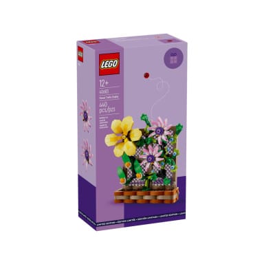 LEGO 40683 Kompozycja kwiatowa na kratce – zdjęcie
