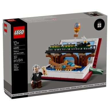 LEGO 40690 Hołd dla książek Julesa Verne’a – zdjęcie