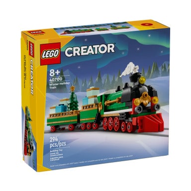 LEGO 40700 Creator Zimowy pociąg – zdjęcie