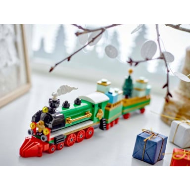 LEGO 40700 Creator Zimowy pociąg – zdjęcie