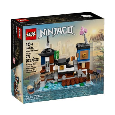 LEGO 40704 NINJAGO Doki mikro-miasta NINJAGO – zdjęcie
