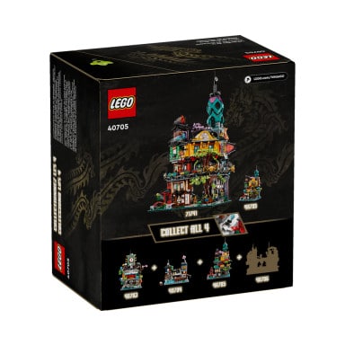 LEGO 40705 NINJAGO Mikroogrody miasta NINJAGO – zdjęcie