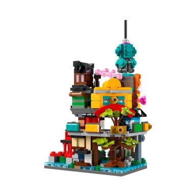 LEGO 40705 NINJAGO Mikroogrody miasta NINJAGO – zdjęcie