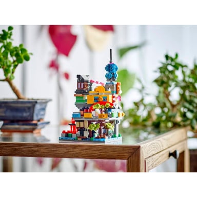LEGO 40705 NINJAGO Mikroogrody miasta NINJAGO – zdjęcie