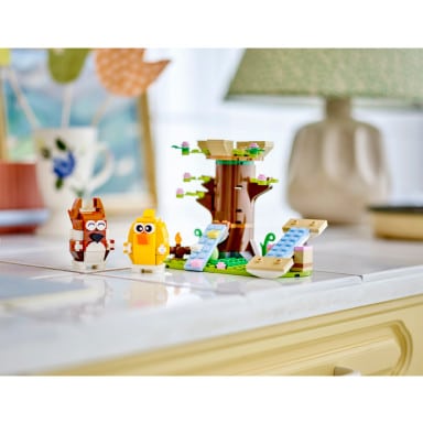 LEGO 40709 Wiosenny plac zabaw dla zwierzątek – zdjęcie