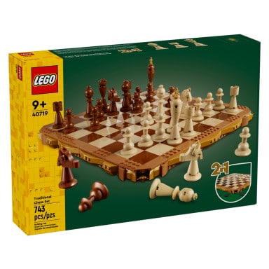 LEGO 40719 Tradycyjny zestaw szachów – zdjęcie