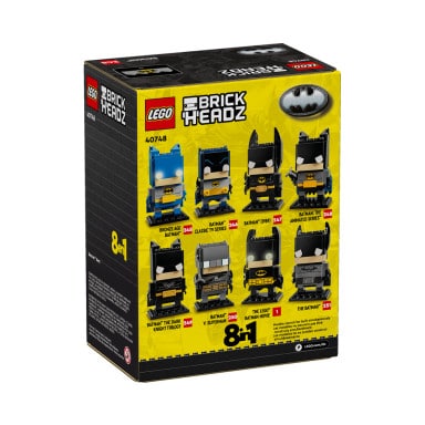 LEGO 40748 BrickHeadz Figurka Batmana 8 w 1 – zdjęcie