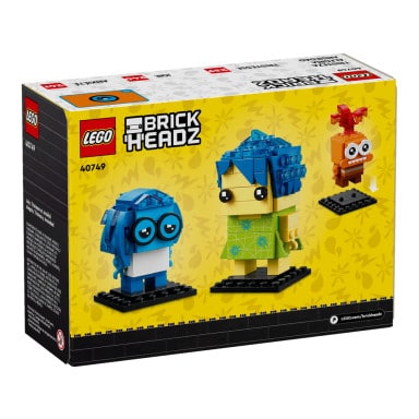 LEGO 40749 BrickHeadz Radość, Smutek i Strach – zdjęcie
