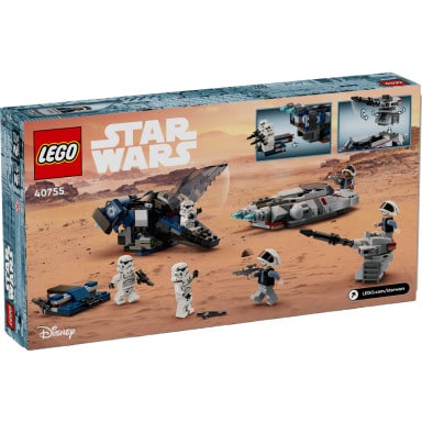 LEGO 40755 Star Wars Imperialny transportowiec kontra zwiadowczy śmigacz Rebelii – zdjęcie