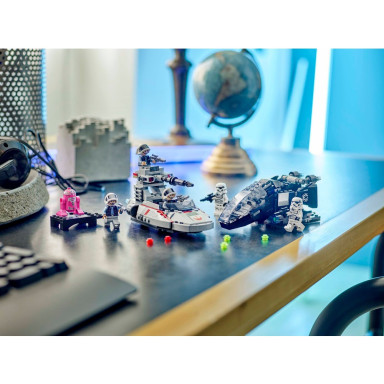 LEGO 40755 Star Wars Imperialny transportowiec kontra zwiadowczy śmigacz Rebelii – zdjęcie