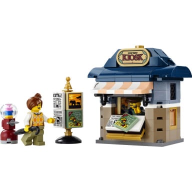 LEGO 40757 Icons Kiosk na rogu – zdjęcie