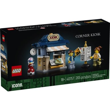 LEGO 40757 Icons Kiosk na rogu – zdjęcie