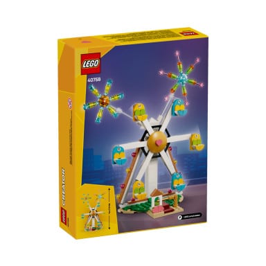 LEGO 40758 Creator Świętowanie: diabelski młyn z fajerwerkami – zdjęcie