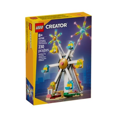 LEGO 40758 Creator Świętowanie: diabelski młyn z fajerwerkami – zdjęcie