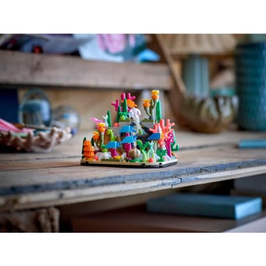 LEGO 40783 Diorama z rafą koralową – zdjęcie