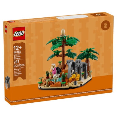 LEGO 40784 Diorama z afrykańską sawanną – zdjęcie