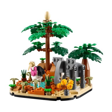 LEGO 40784 Diorama z afrykańską sawanną – zdjęcie