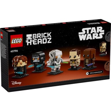 LEGO 40796 BrickHeadz Zemsta Sithów — bohaterowie i złoczyńcy – zdjęcie