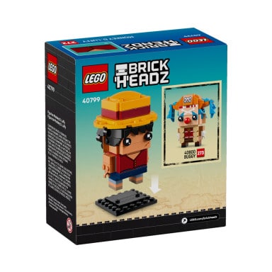 LEGO 40799 BrickHeadz Figurka Monkey D. Luffy’ego – zdjęcie