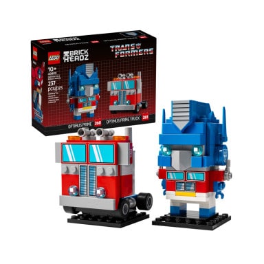 LEGO 40803 BrickHeadz Robot i pojazd Optimus Prime – zdjęcie