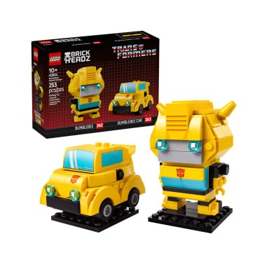 LEGO 40804 BrickHeadz Robot i pojazd Bumblebee – zdjęcie
