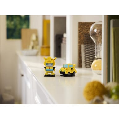 LEGO 40804 BrickHeadz Robot i pojazd Bumblebee – zdjęcie