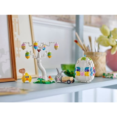 LEGO 40808 Poszukiwanie pisanek z zajączkiem i kurczaczkiem – zdjęcie