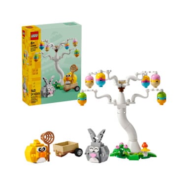 LEGO 40808 Poszukiwanie pisanek z zajączkiem i kurczaczkiem – zdjęcie