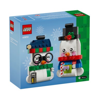 LEGO 40812 Ozdoby z bałwankami – zdjęcie