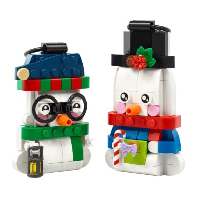 LEGO 40812 Ozdoby z bałwankami – zdjęcie
