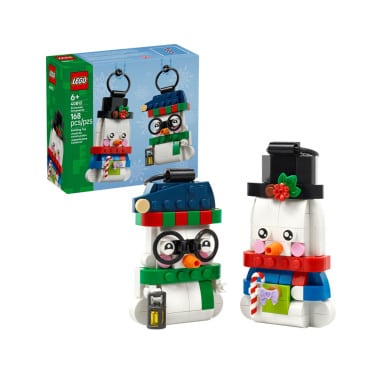 LEGO 40812 Ozdoby z bałwankami – zdjęcie