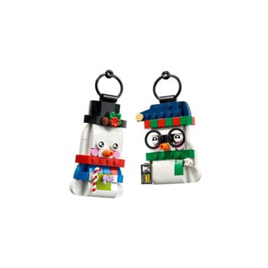 LEGO 40812 Ozdoby z bałwankami – zdjęcie