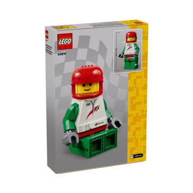 LEGO 40819 Duża minifigurka kierowcy wyścigowego – zdjęcie