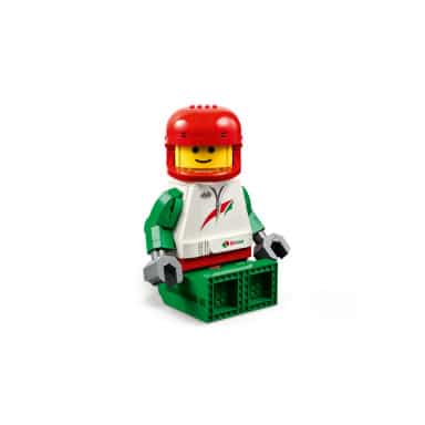 LEGO 40819 Duża minifigurka kierowcy wyścigowego – zdjęcie