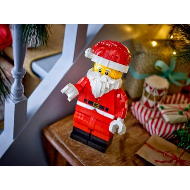 LEGO 40820 Powiększona minifigurka Świętego Mikołaja – zdjęcie