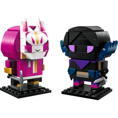 LEGO 40884 BrickHeadz Drift i Raven — figurki – zdjęcie