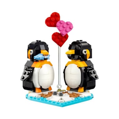 LEGO 40886 Zakochane pingwiny – zdjęcie