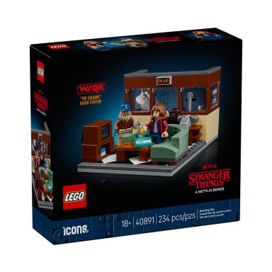 LEGO 40891 Icons Stranger Things: Stacja radiowa WSQK – zdjęcie