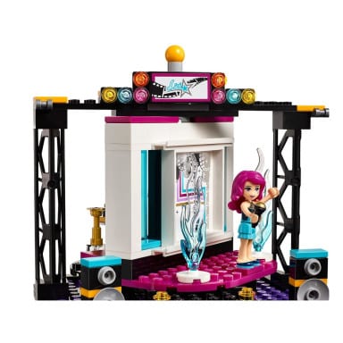 LEGO 41117 Friends Studio telewizyjne gwiazdy pop – zdjęcie