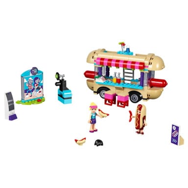 LEGO 41129 Friends Furgonetka z hot-dogami w parku rozrywki – zdjęcie