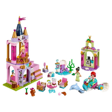 LEGO 41162 Disney Królewskie przyjęcie Arielki, Aurory i Tiany – zdjęcie