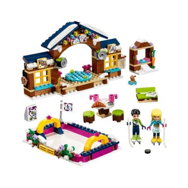 LEGO 41322 Friends Lodowisko w zimowym kurorcie – zdjęcie
