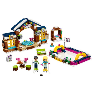 LEGO 41322 Friends Lodowisko w zimowym kurorcie – zdjęcie