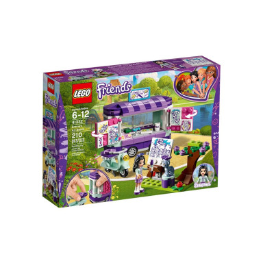 LEGO 41332 Friends Stoisko z rysunkami Emmy – zdjęcie