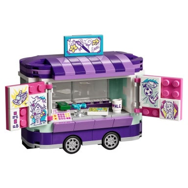 LEGO 41332 Friends Stoisko z rysunkami Emmy – zdjęcie