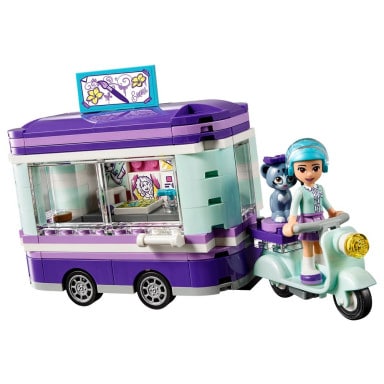 LEGO 41332 Friends Stoisko z rysunkami Emmy – zdjęcie