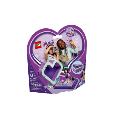 LEGO 41355 Friends Pudełko w kształcie serca Emmy – zdjęcie