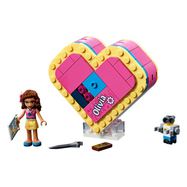 LEGO 41357 Friends Pudełko w kształcie serca Olivii – zdjęcie